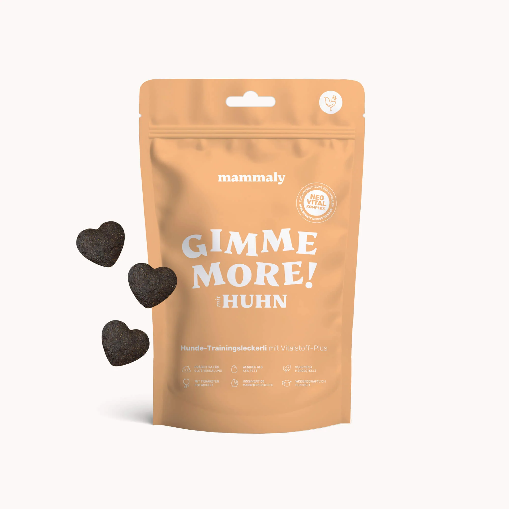 Gimme More! mit Huhn