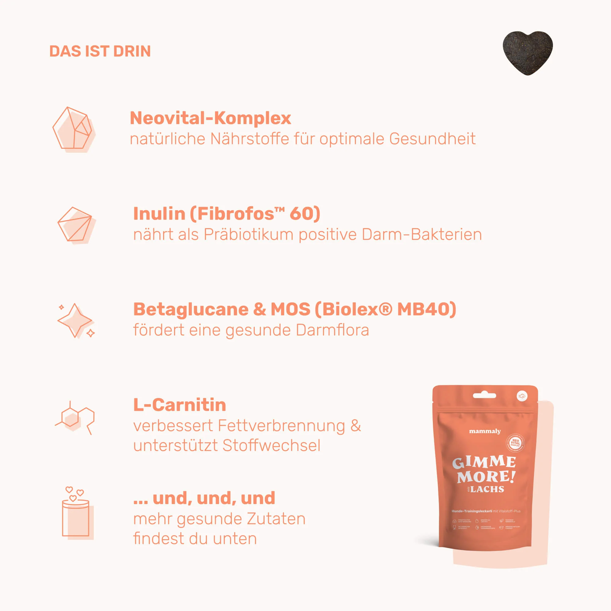 Gimme More! mit Lachs - Image 2